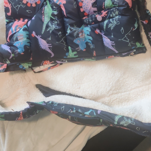 Unisex kids jacket 5-6 year fleece lined - Picture 2 of 4